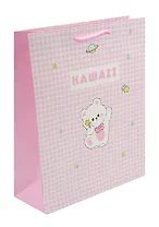 Пакет А4 32*26*12 "Kawaii. Мишка. Basic" дет., бум.мат.ламинат