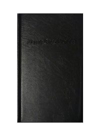 Визитница, 120 визиток, черная, ПВХ, SL