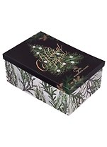Коробка "Ёлочки" 28*18,5*11,5 см, Новый Год, картон