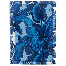 Ежедневник недатированный «Blue tropic» А6+, 96 листов, экокожа, InFolio