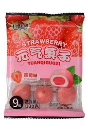 Моти Yuanqiauozi со вкусом Клубники (Stramwberry) , 130г
