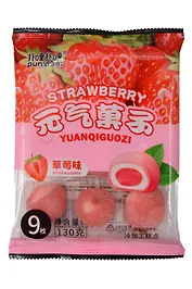 Моти Yuanqiauozi со вкусом Клубники (Stramwberry) , 130г