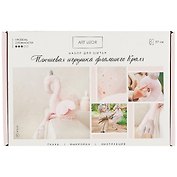 Мягкая игрушка Фламинго Краля, набор для шитья   15,6 × 22,4 × 5,2 см   4519506