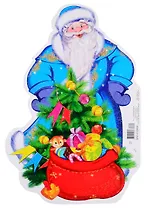 Мини-плакат "Дед Мороз с подарками"