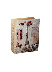 Сувенир, Шкатулка-книга Париж (18*13*4,5)