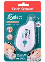 Корректор лента 5мм*8м "USelect", блистер, ErichKrause 