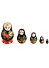 Матрешка 5 предм. "Узор", арт. С-6 (67) - 1