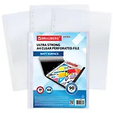 Папка-вкладыш А4 50шт перфорированные, EXTRA 900, матовые, 90мкм