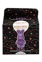 Алмазная мозаика на брелоке Draw Me! "Фиолетовый заяц", (4*3*7,5 см)