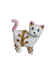Фигурка Кот со стразами (13см) (101-149)