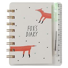 Записная книжка «Diary» А6, 55 листов в линейку, спираль