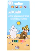 Карандаши цветные "Муми-тролли", 12 цветов