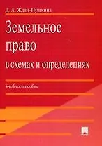 Земельное право в схемах и определениях : учебное пособие для ВУЗов
