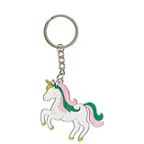 Брелок My lucky charm Единорог белый (металл) (12-7150-Z1802)