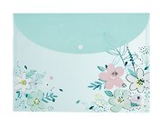 Папка-конверт А4 на кнопке "First flowers"