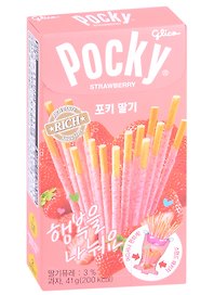 Печенье POCKY [STRAWBERRY] (клубника), 41г