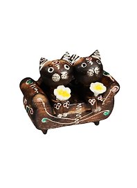 Календарь вечный дерево Котята на диване (12х6х9) (870644)