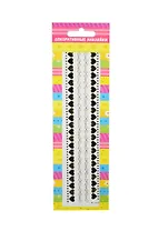 Наклейка декоративная Золотистый кант (132940) (21х5,5см) (упаковка)