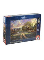 Паззл 1000 (58461) Загородная жизнь (Thomas Kinkade) (коробка)