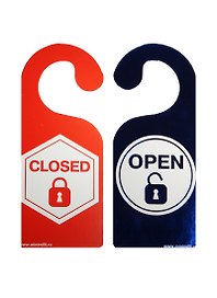 Табличка на дверь Р-045 OPEN/CLOSED