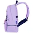 Рюкзак "Lazy cat" 1отд., 40*29*14см. сиреневый, с термонашивками - 2