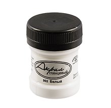 Краска акриловая глянцевая Белый (К49902) (30мл) (Аква-Колор)