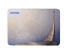 Магнит картон карандаш Музей космонавтики (Москва) (МК/201/013)