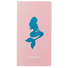 Записная книжка «Mermaid» А6+, 24 листа в клетку, сшивка, Kairui, в ассортименте