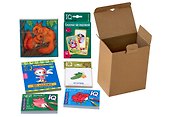 Посылка От Деда Мороза. Для детей от 3 до 4 лет. Мини-комплект IQ-игр для волшебного праздника - 1