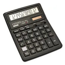 Калькулятор 12 разрядный настольный CITIZEN SDC-382
