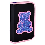 Пенал 1 отделение "Мармеладный мишка" 13.3*20*3.5 см, полиэстер, молния