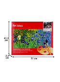 Картина по номерам Art Idea 40*50см. Волк в туманном лесу H092 - 2