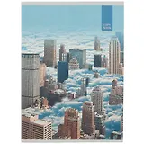 Тетрадь в клетку Listoff, "Мегаполис", А4, 80 листов