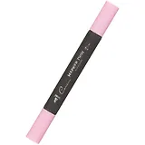 Маркер художественный "Сонет" детский розовый, двухсторон., тонк. и широк.долото, Сонет