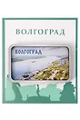 Сувенирный магнит Волга (Волгоград) (дерево) (ВлгВг1)