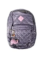 Рюкзак молодежный "СЕРЫЙ" 39*28*9см, карман, нейлон, Феникс