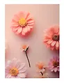 Тетрадь общая «Peach Fuzz Flower», 120 листов в клетку, А4, в ассортименте - Listoff