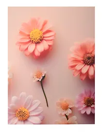 Тетрадь общая «Peach Fuzz Flower», 120 листов в клетку, А4, в ассортименте - Listoff