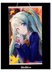 Набор для творчества "Картина по номерам на подвесе "After school". ПАННО. Аниме. 30х50 см