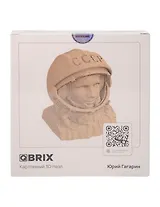 QBRIX Картонный 3D конструктор "Юрий Гагарин"
