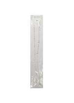 Цепочки из металла с замком Серебро (S-050A8) (11006401) (50см) (подвес) (упаковка)