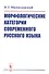 Морфологические категории современного русского языка - 0
