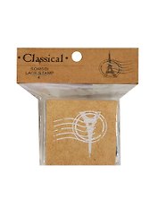 Набор печать и штемпельная подушка «Письмо из Парижа», 4.5х4.5х3.7 см, Classical