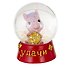 Фигурка декоративная в стеклянном шаре Лошадка, 4 варианта (4х4х5) - 2