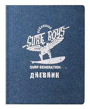 Дневник (170*215мм), 48л. InFolio/Инфолио Study Surf" для старших классов, интегральный переплет N1037"