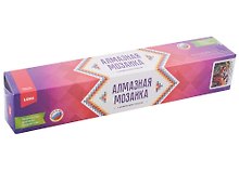 Набор для творчества Lori. Алмазная мозаика «Тигр на камне», 21 х 30 см