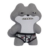 Коллекционная фигурка Fugglers Усталый волк (серый) (FG2012-14) - 0