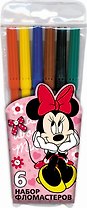 Фломастеры 06цв "Miss Minnie", Disney