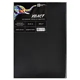 Холст на подрамнике 20*30 чёрный, грунтованный, хлопок 100%, среднезернистый, 280г/м2