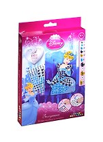 Мозаика-сингл Золушка (мозаика по номерам) (68922) (150+ дет.) (Disney Princess) (4+) (коробка)